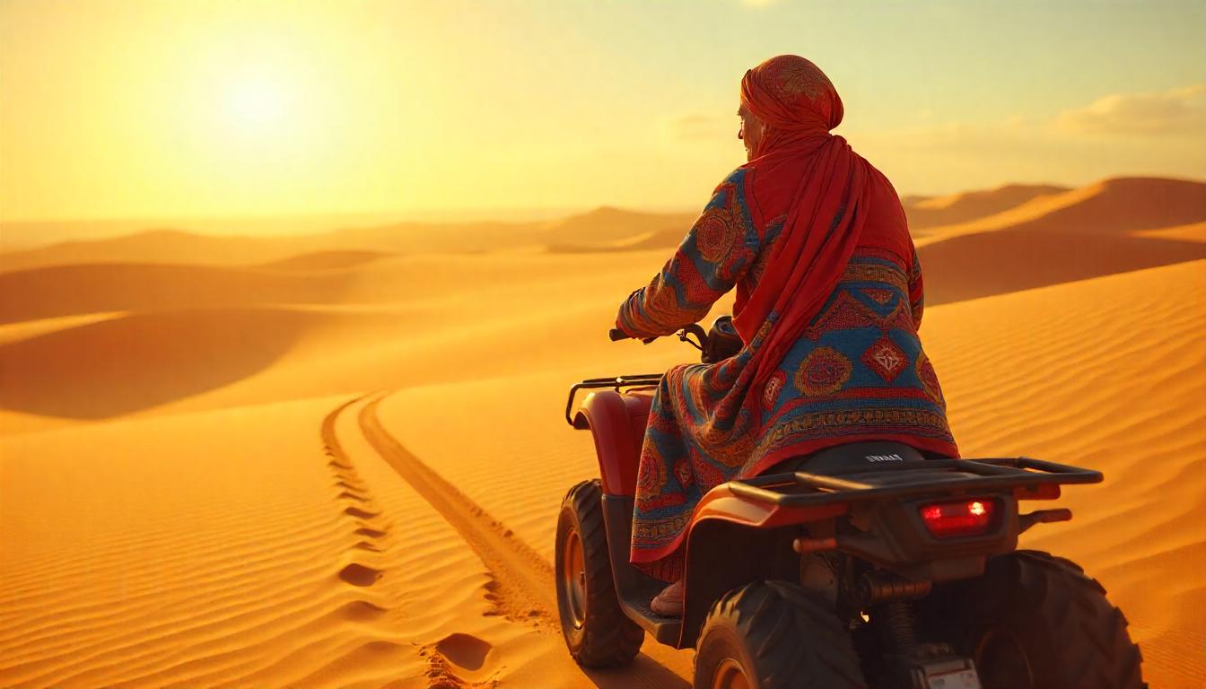 Morning Desert Safari With Quad Bike 